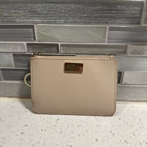 Kate Spade Elegant Beige Leather Wallet